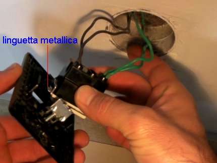 incastro presa incastro presa cestello ticino magic