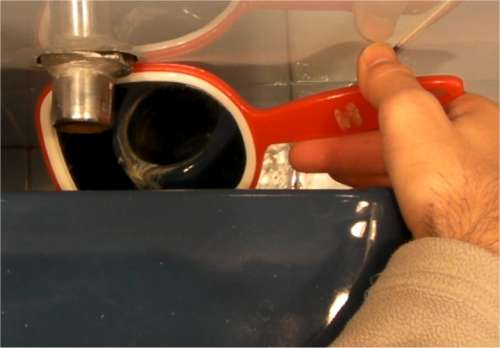 specchio retro wc uso dello specchio per visualizzare retro wc