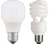 lampada basso consumo fluorescente compatta integrata attacco e27