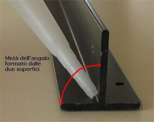 apertura tubo silicone