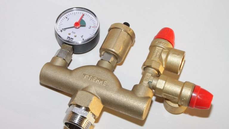 Valvola di uno scalda acqua