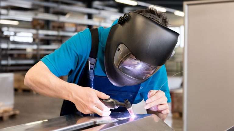 Maschera per saldatura ad arco elettrico