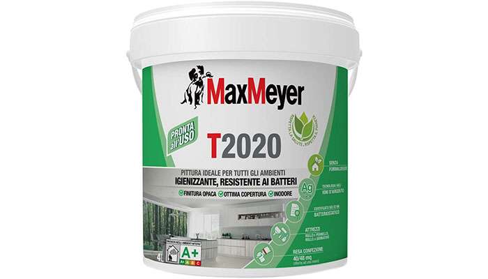 MaxMeyer pittura per interni traspirante e igienizzante MaxMeyer pittura per interni traspirante e igienizzante