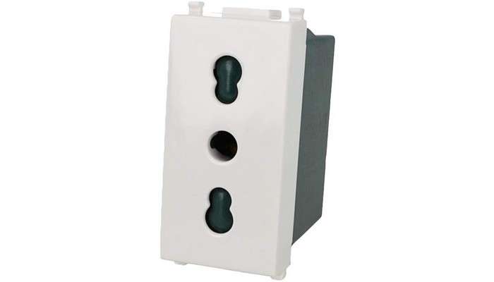 Presa elettrica 16A+T bivalente