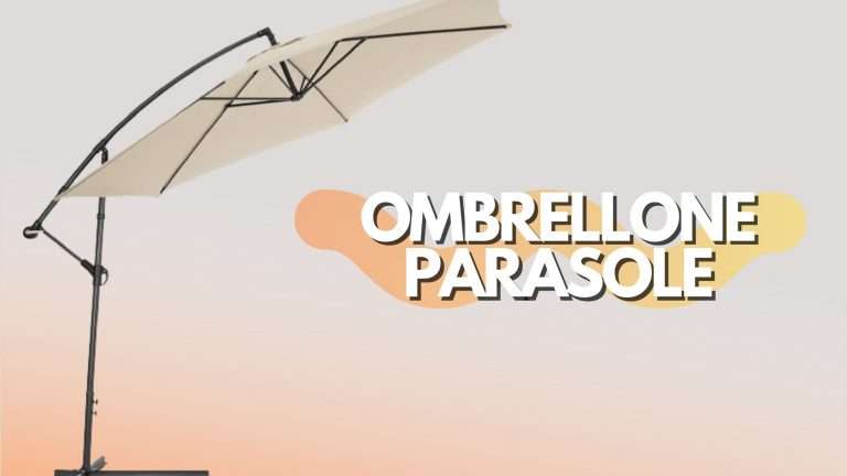 Ombrellone parasole: il tuo rifugio dal caldo in arrivo (-15%)
