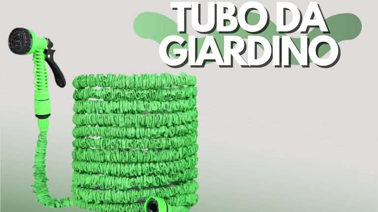 Tubo da giardino estendibile: annaffia le piante con facilità