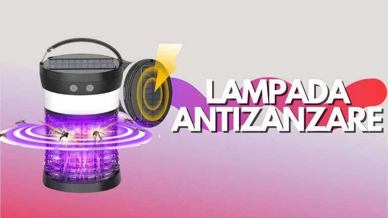 Lampada antizanzare in offerta con coupon del 15%