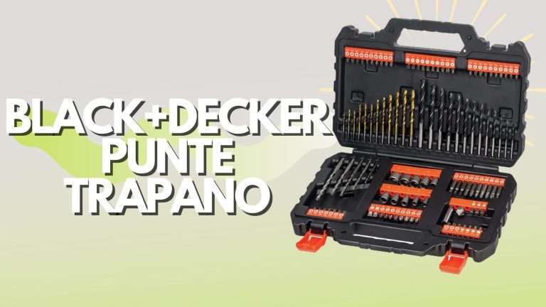 Black+Decker: favoloso set di punte per il trapano