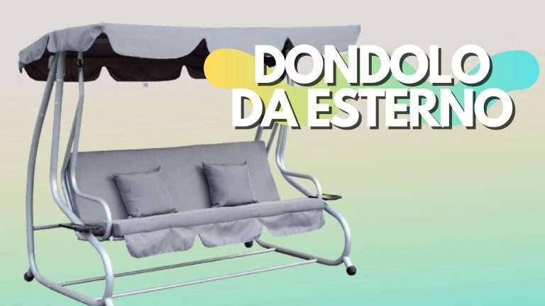 Dondolo letto da giardino: BOMBETTA Amazon con sconto di 40€