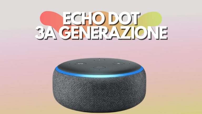 Echo Dot 3a generazione: prezzo imbattibile per oggi