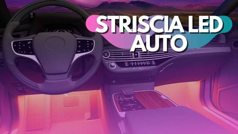 Striscia LED auto: la vettura diventa PAZZESCA (-15%)