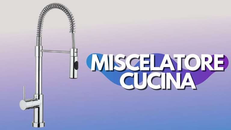 Miscelatore per cucina: bello e di design (-12%)