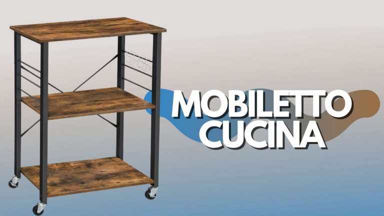 Mobiletto da cucina perfetto e comodo a prezzo WOW