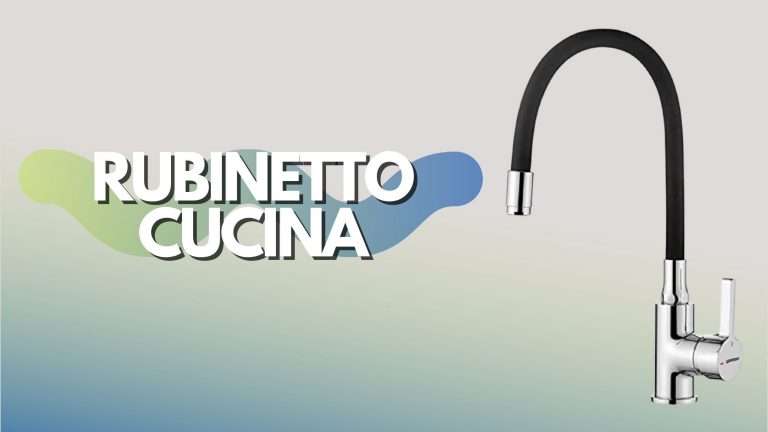 Rubinetto cucina in colorazione nera: prezzo imperdibile