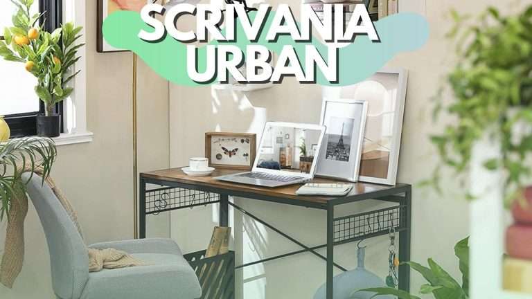 Scrivania studio e computer pieghevole: comoda ed economica