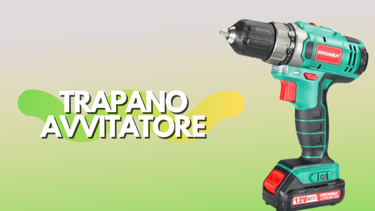 Trapano avvitatore con accessori inclusi a meno di 40€