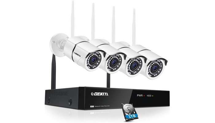 Kit videosorveglianza WIFI DEATTI