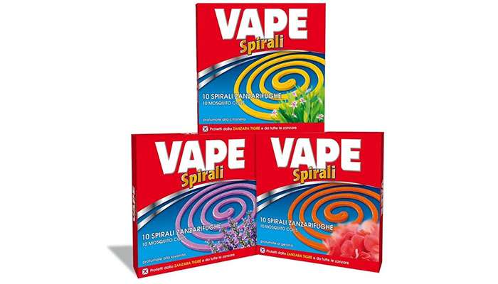 Vape spirali antizanzare da esterni profumate Vape spirali antizanzare da esterni profumate