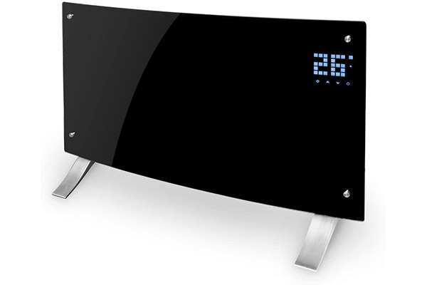 Klarstein Bornholm Curved - Termoconvettore Elettrico da Parete, Riscaldamento Elettrico 2000 Watt Klarstein Bornholm Curved - Termoconvettore Elettrico da Parete, Riscaldamento Elettrico 2000 Watt