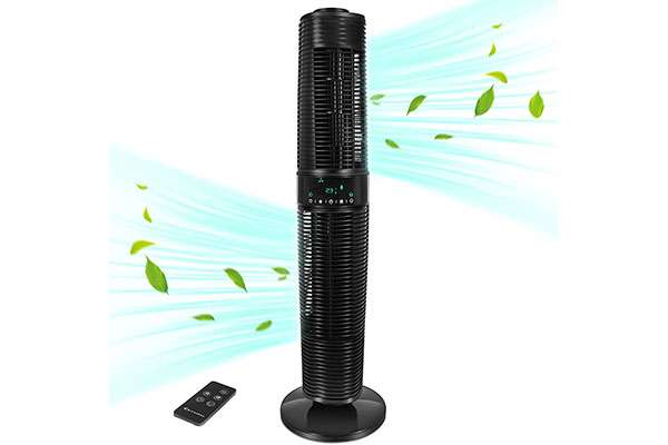 Ventilatore a colonna silenzioso MyCarbon