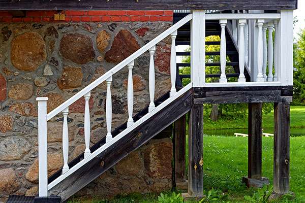 ringhiera in legno ringhiera in legno