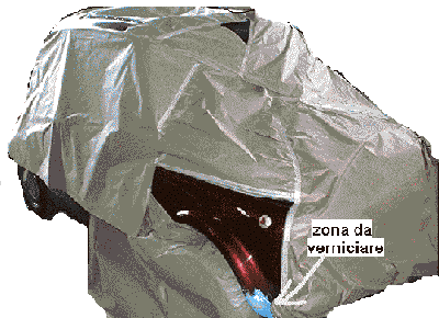 mascheratura carrozzeria fiat 500