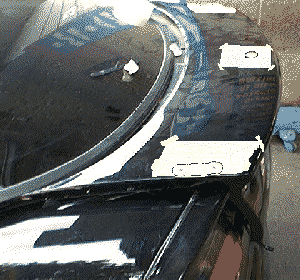 montaggio alettone o spoiler