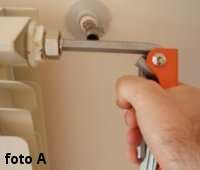 svitare raccordo valvola-detentore