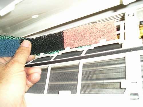 condizionatore filtro carboni attivi