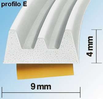 guarnizione profilo E